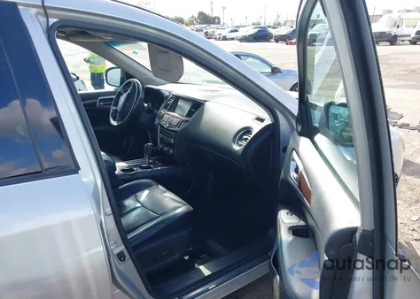 2014 Nissan Pathfinder Platinum from USA, damaged, VIN 5N1AR2MN7EC716584